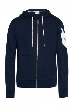Sweatshirt with logo sleeve, zdjęcie 1 Sweatshirt with logo sleeve od Moncler Gamme Bleu